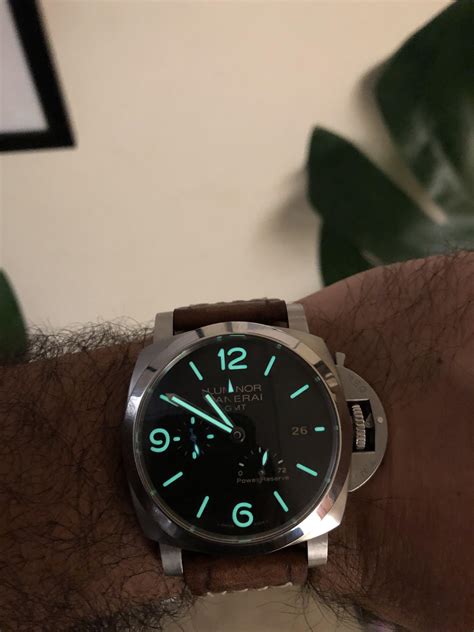 [Panerai] Luminor GMT lume galore : r/Watches 